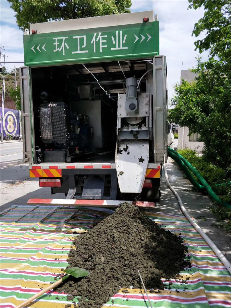 锦江淤泥干湿分离