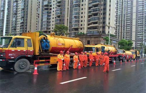 锦江市政管道清淤